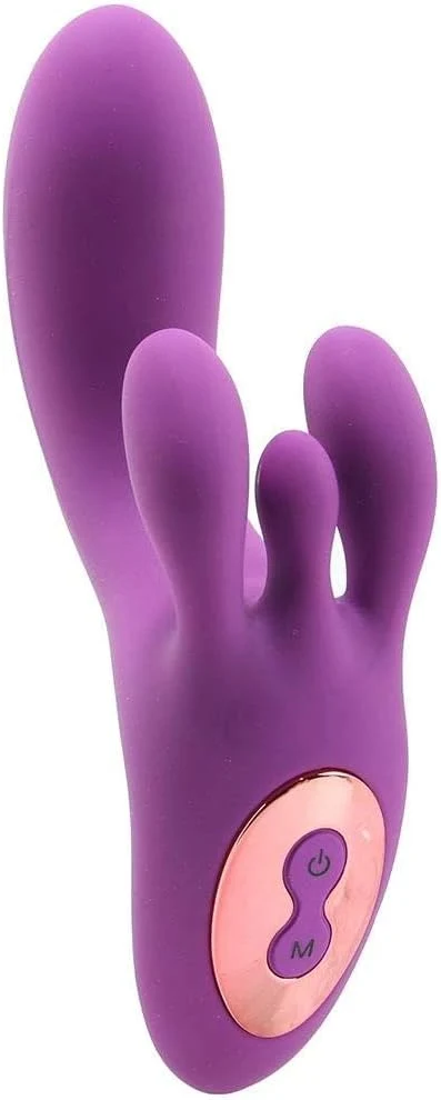 Vue de profil du Triple Tickler montrant sa forme