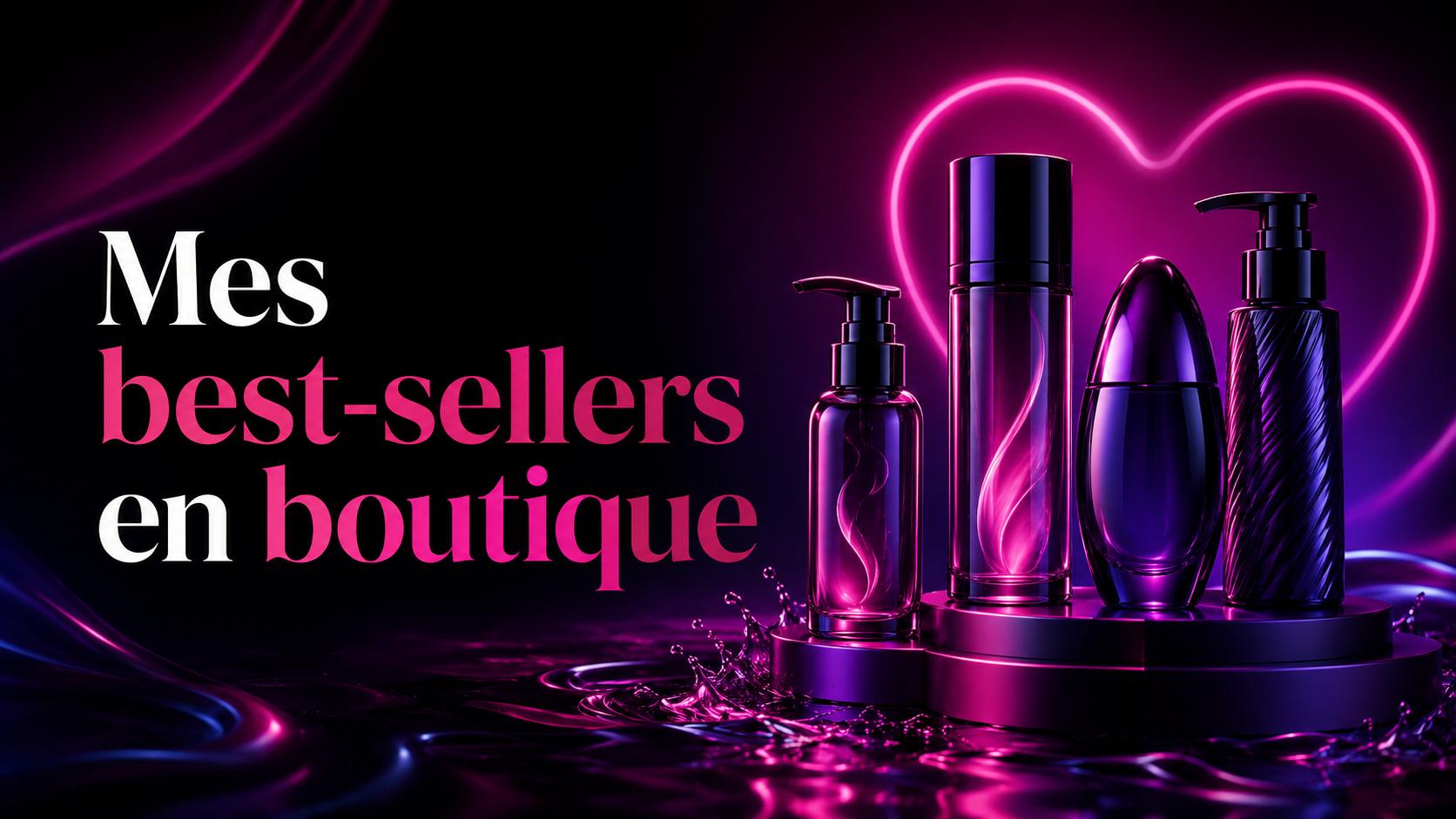 Meilleurs lubrifiants recommandés en boutique chez Boutique Le Prince