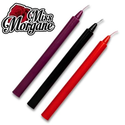 Miss Morgane bougies basse température 3 pcs pour jeux sensoriels
