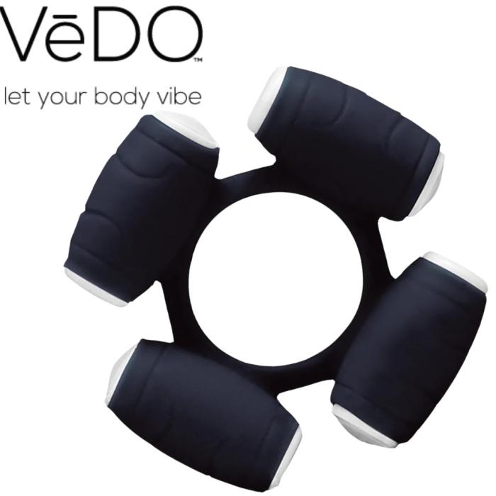 VeDO Turbo, anneau vibrant en silicone avec 4 moteurs.