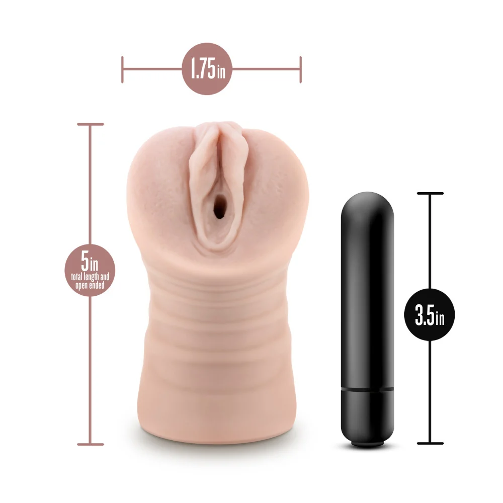 Ayumi - Masturbateur Vibrant Enlust by Blush - Canal Texturé avec Bullet Vibrant – Image 9