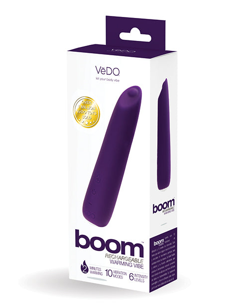VēDO Boom - Vibromasseur Chauffant - Forme Rouge à Lèvres – Image 7