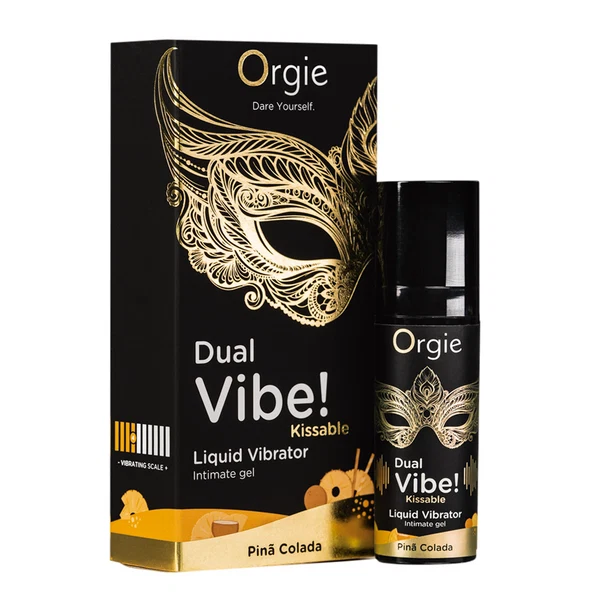 Dual Vibe! - Gel Excitant Vibrant Comestible, 3 Saveurs - Orgie – Image 7