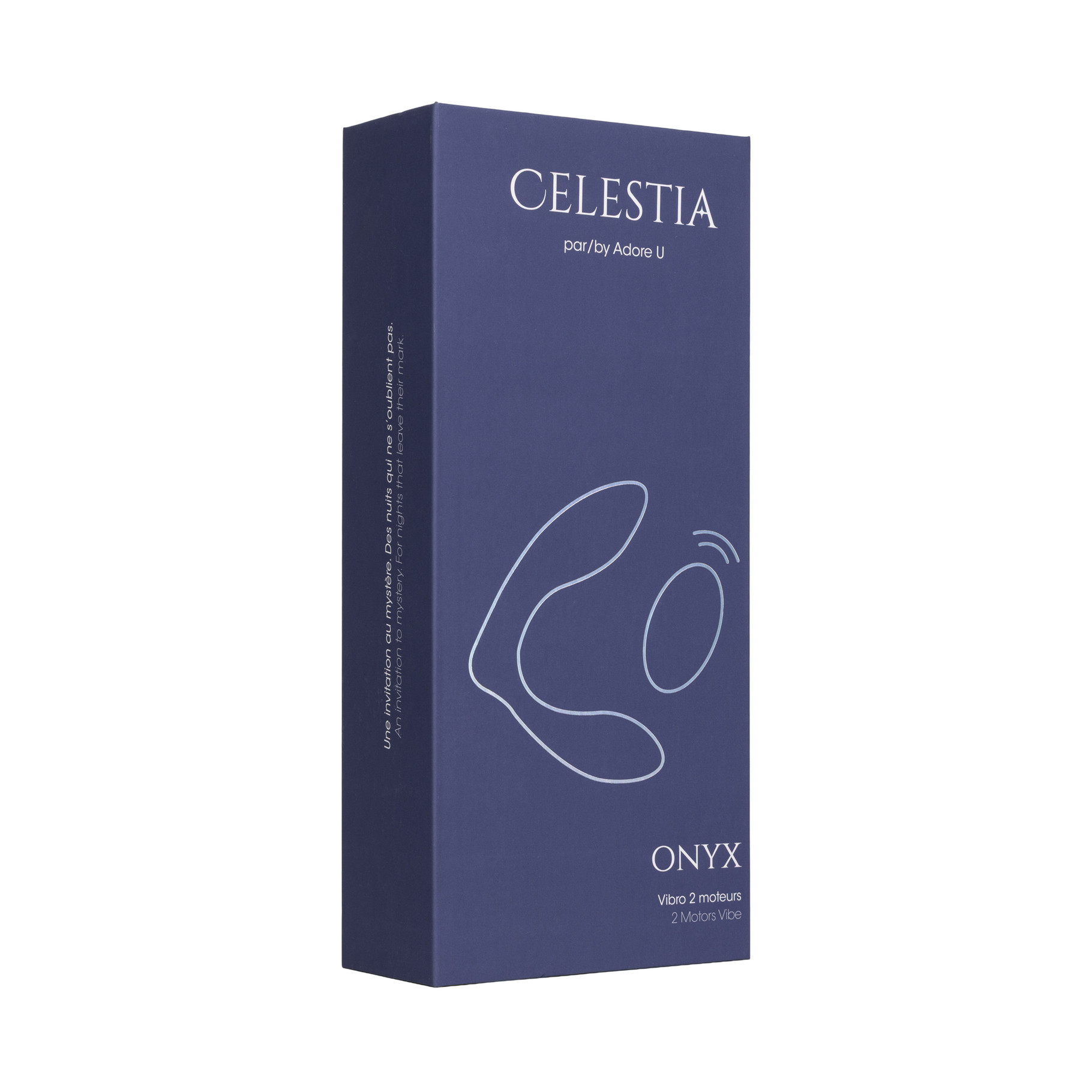 Onyx Vibromasseur couleur bleu