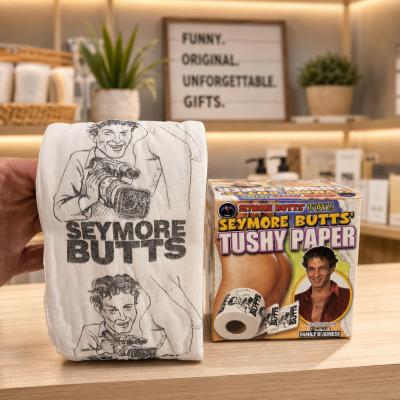 Papier de Toilette Humoristique Tushy Paper - Seymore Butts’ Toyz