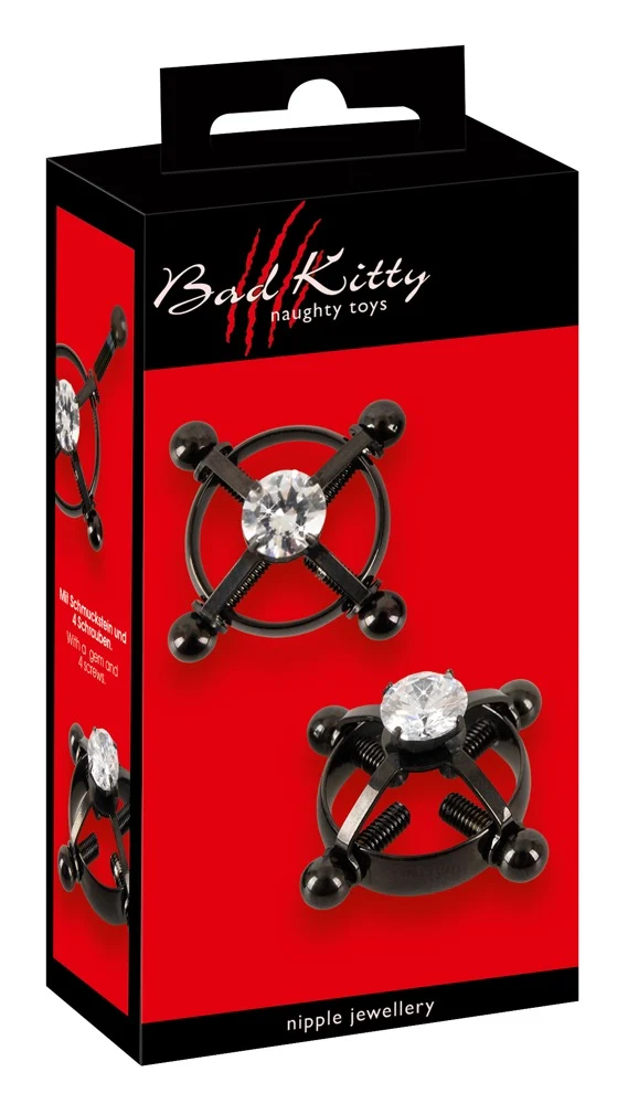Bad Kitty Nipple Jewelry - Pinces à Mamelons Décoratives – Image 6