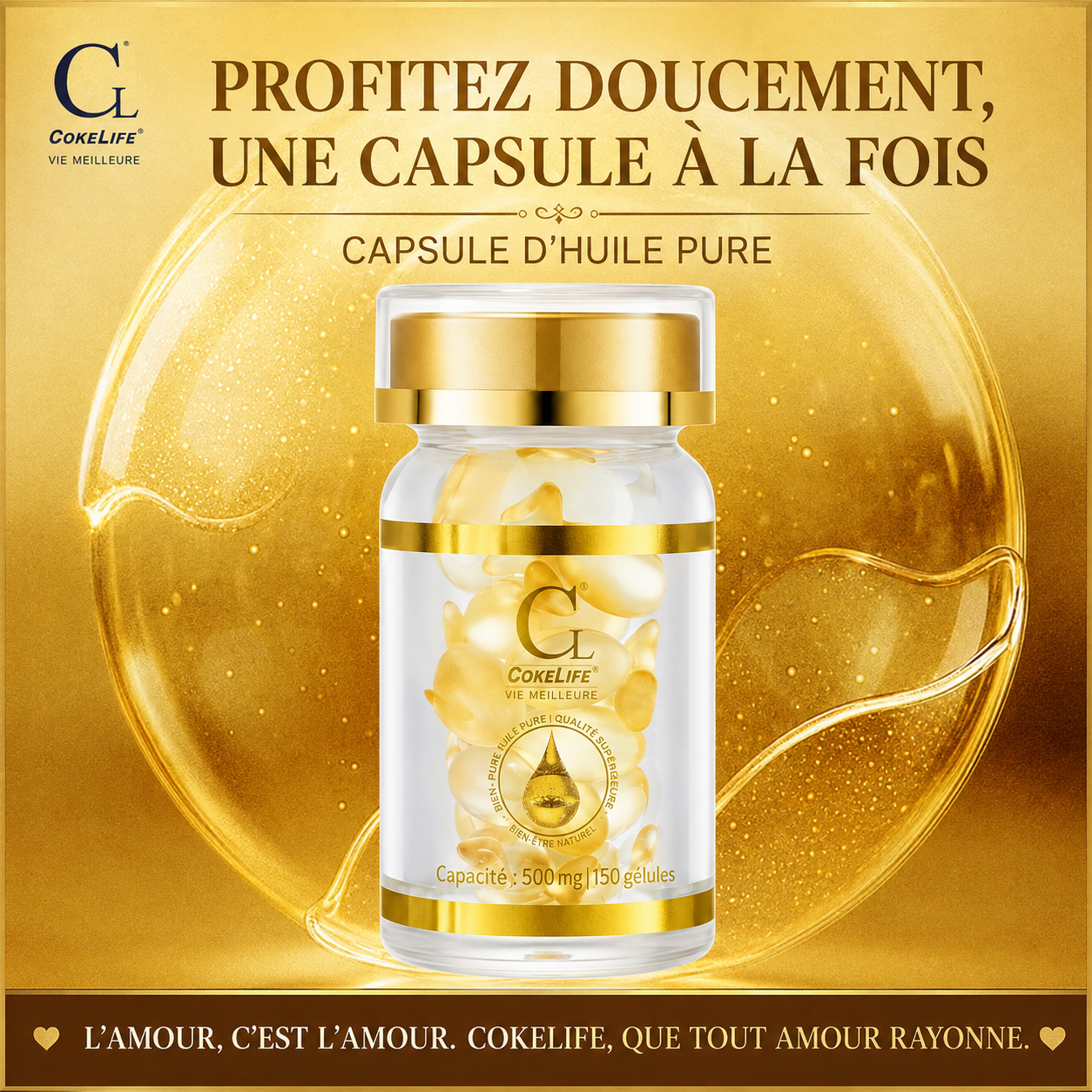 Capsules Lubrifiantes Pure Oil – Bouteille de 3 Capsules – Cokelife – Image 8