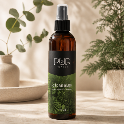 Cèdre Bleu – Brume d’Ambiance Apaisante 190 ml – PUR INFINI