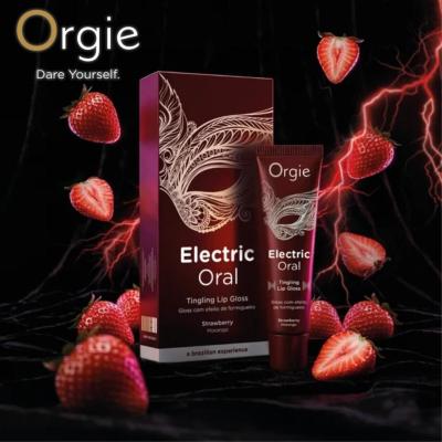 Gloss à lèvres picotant Electric Oral Orgie saveur fraise