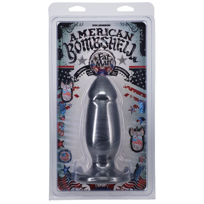 Forme phallique lisse du gode Fat Man