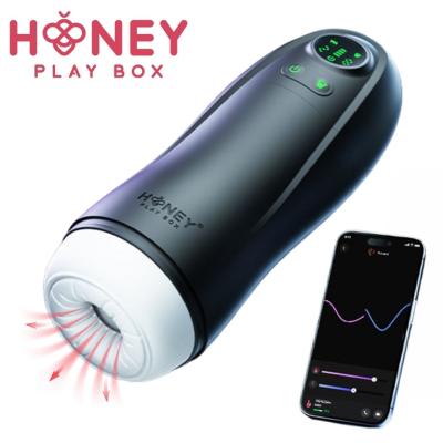 Kai Pro - Masturbateur Connecté à Succion et Vibration Chauffant - Honey Play Box