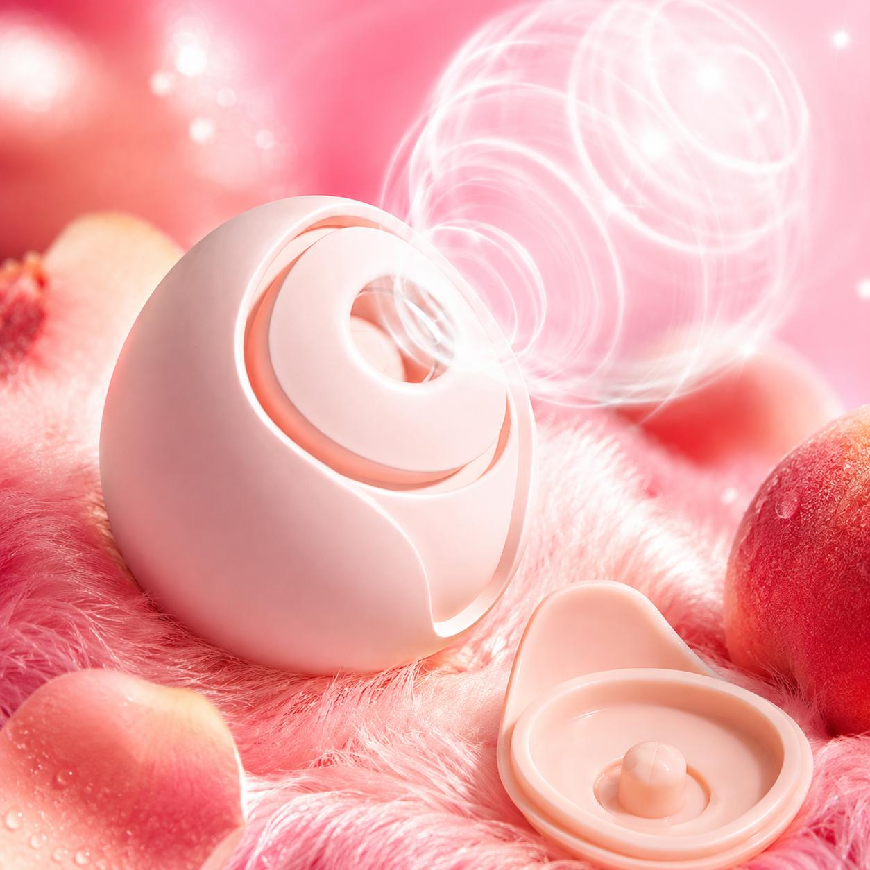 Membrane silicone amovible retirée du Peach Pulse