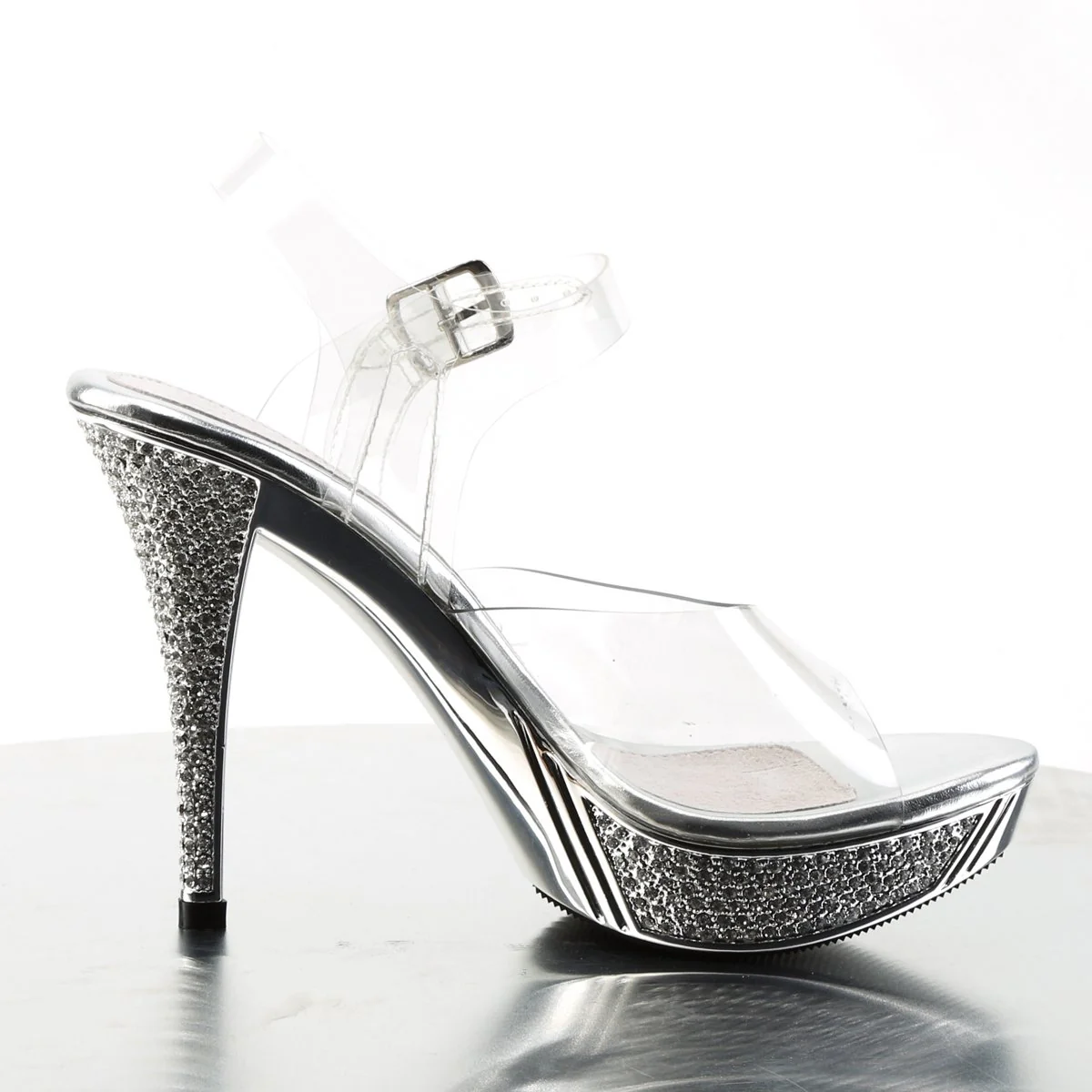 Sandales Transparentes à Cristaux Élégant-408 – Fabulicious – Image 5