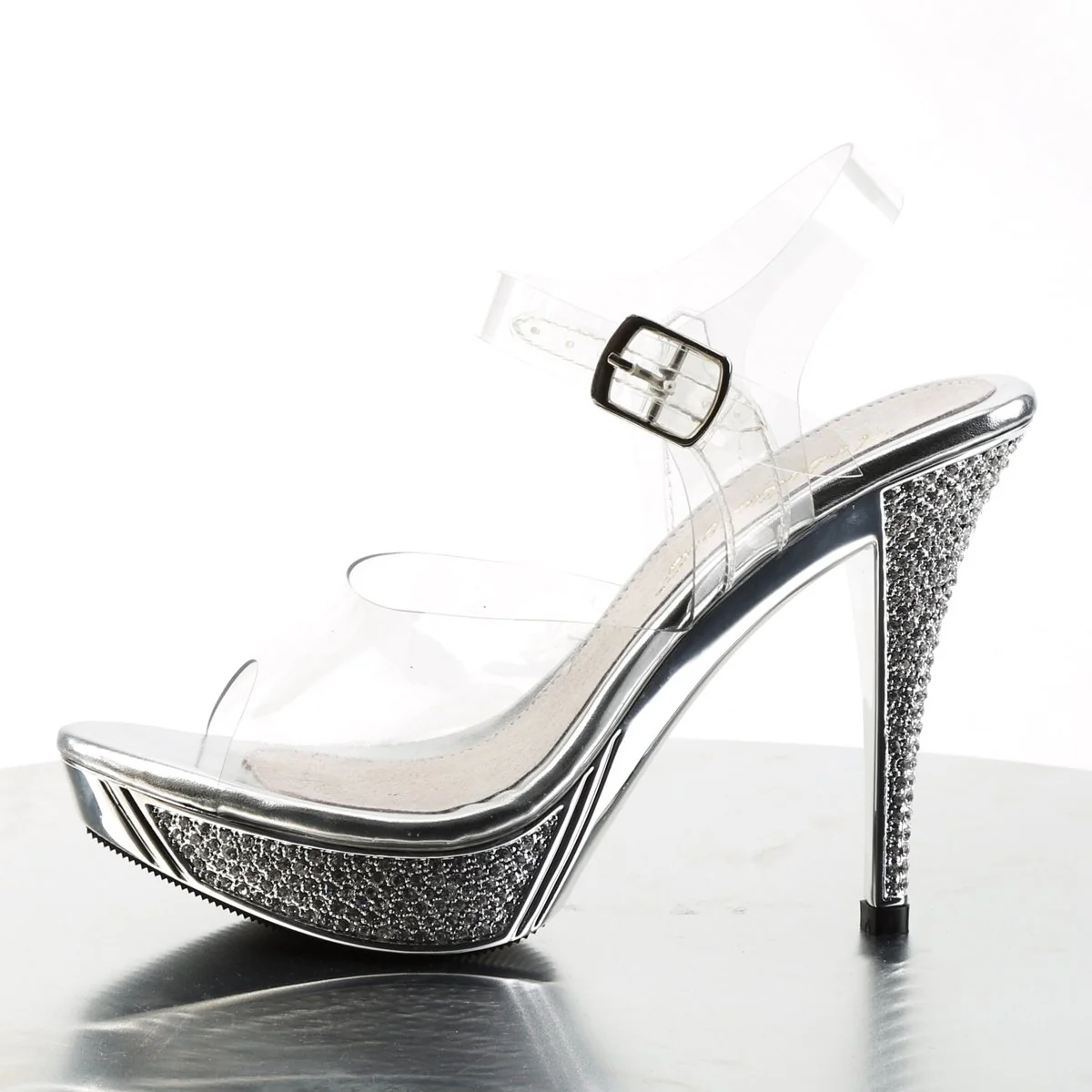 Sandales Transparentes à Cristaux Élégant-408 – Fabulicious – Image 3