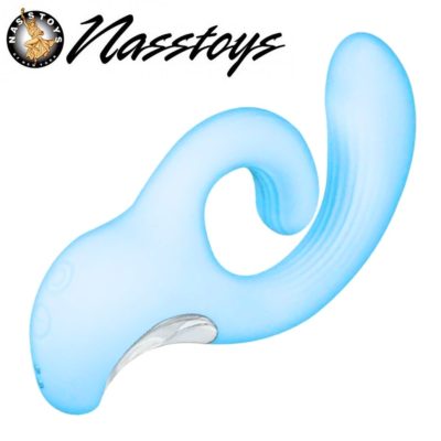 Sky Cumulus Swirl vibromasseur point G bleu Nasstoys vue complète