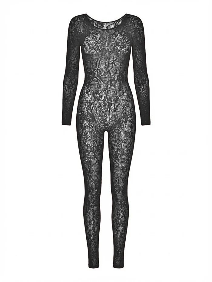 Combinaison Intégrale en Dentelle Pure Temptation – 89366 – Leg Avenue – Image 9