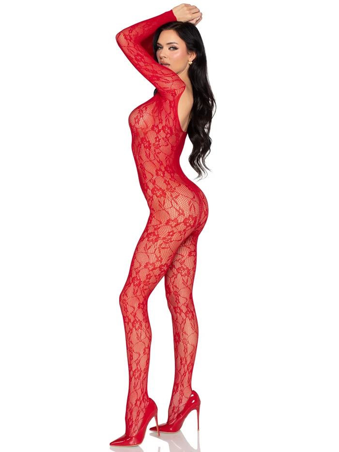 Combinaison Intégrale en Dentelle Pure Temptation – 89366 – Leg Avenue – Image 3