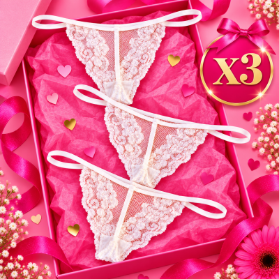 Trio de Strings pour Femme – Paquet de 3 – Taille Large