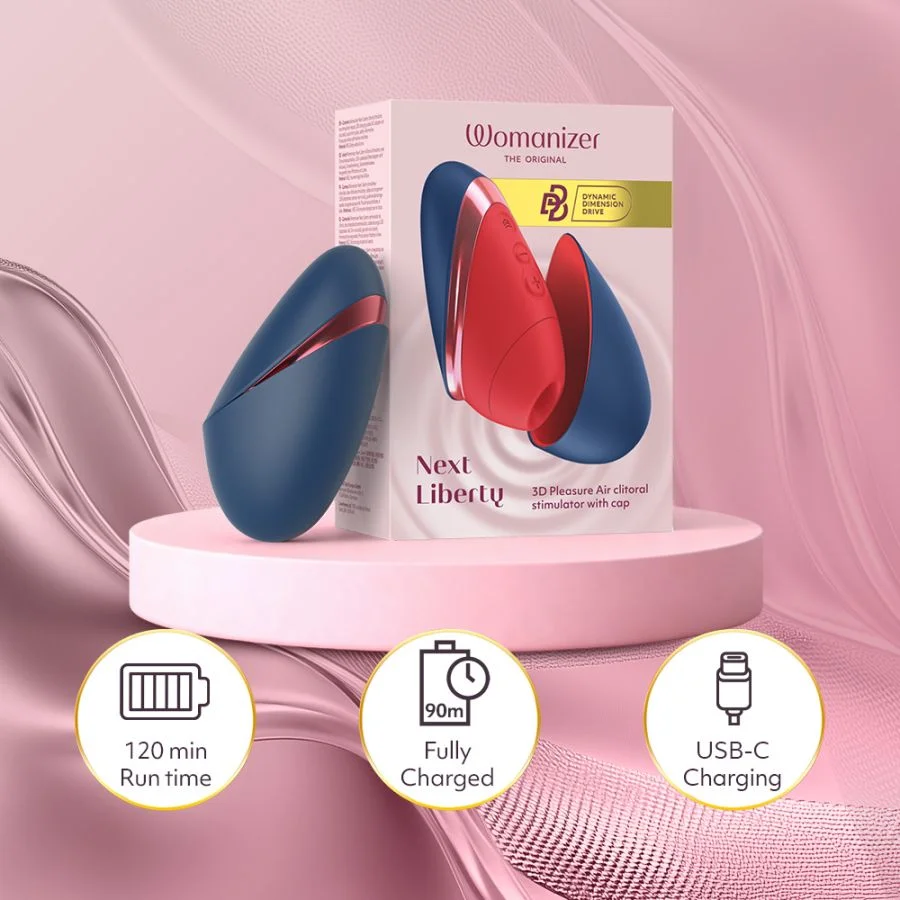 Womanizer Next Liberty - Stimulateur Clitoridien Compact - 3D Pleasure Air – Image 12