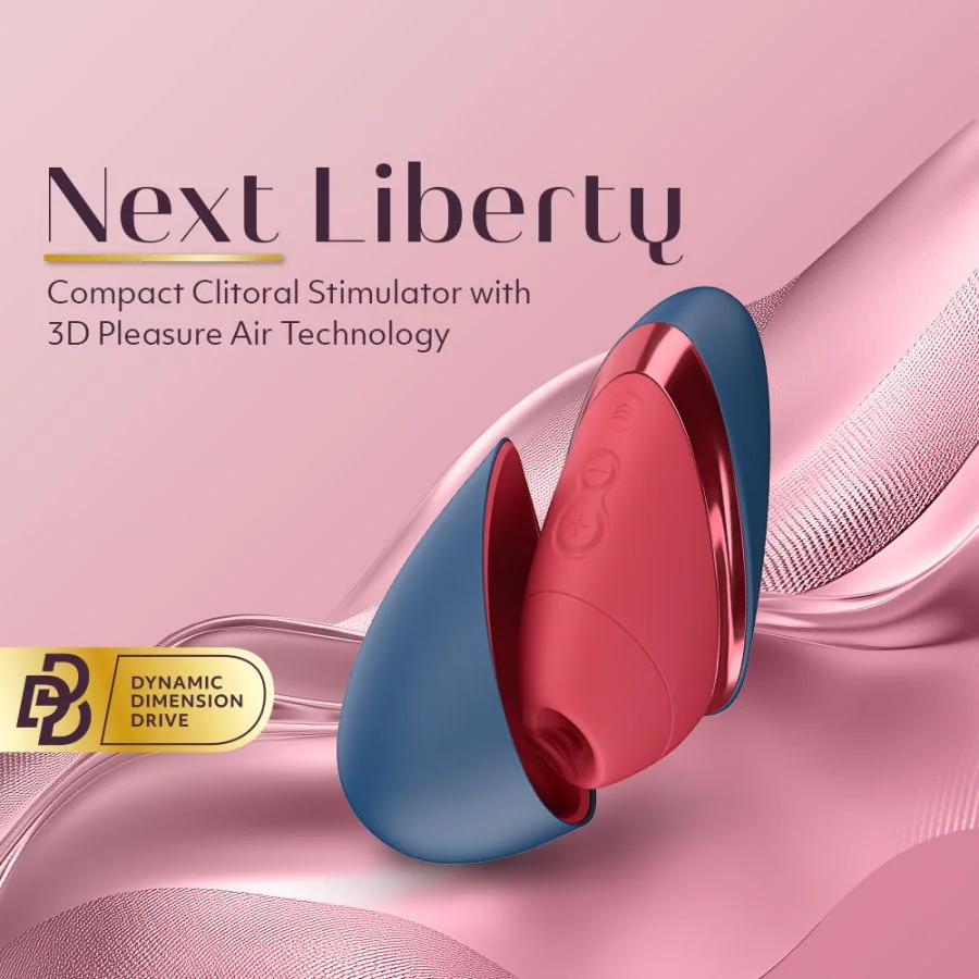 Womanizer Next Liberty stimulateur clitoridien vue complète