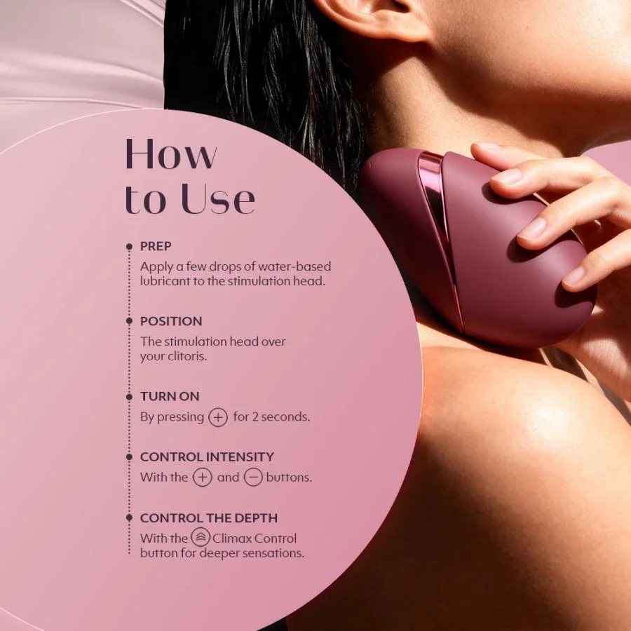Womanizer Next Liberty stimulateur clitoridien vue complète