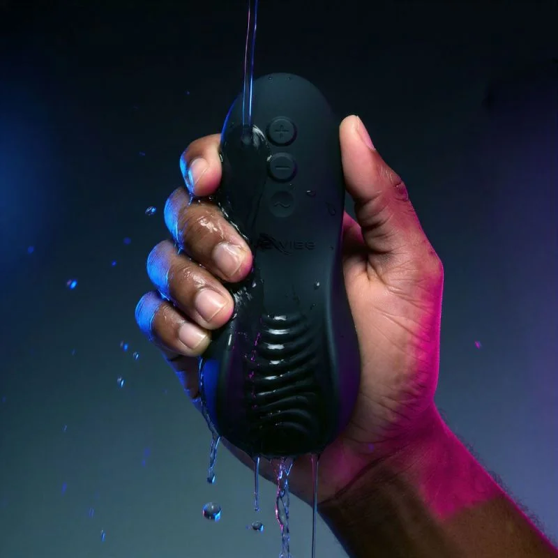 We-Vibe Shared Touch noir en silicone