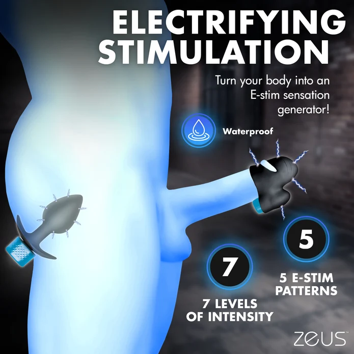 Télécommande sans fil du kit d’électrostimulation Zeus