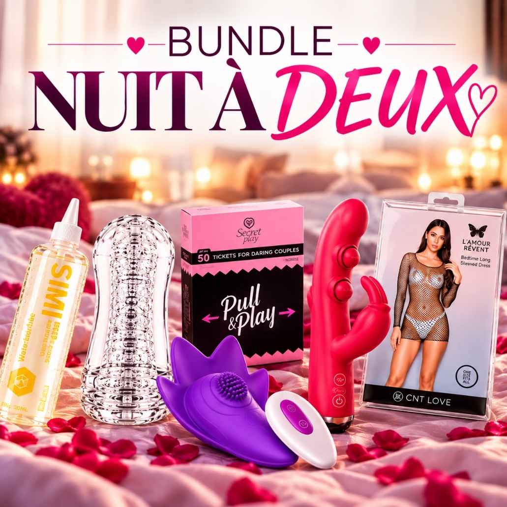 Bundle Nuit à Deux – Kit érotique pour couple de 6 produits