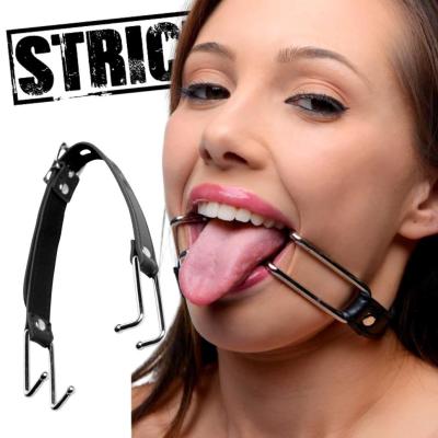 Écarteur de bouche à griffes Claw Hook de Strict avec sangle noire