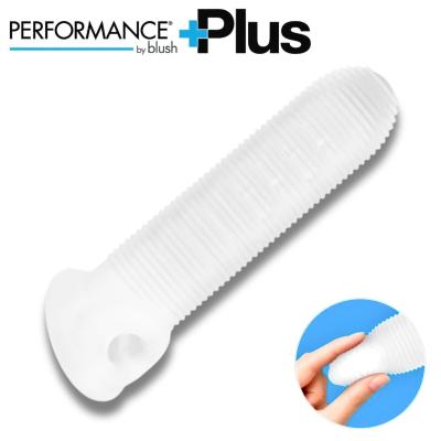 Manchon de pénis en silicone Covert de Blush, transparent