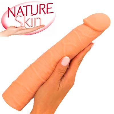 Extension de pénis de 7 cm Nature Skin avec gland et veines réalistes