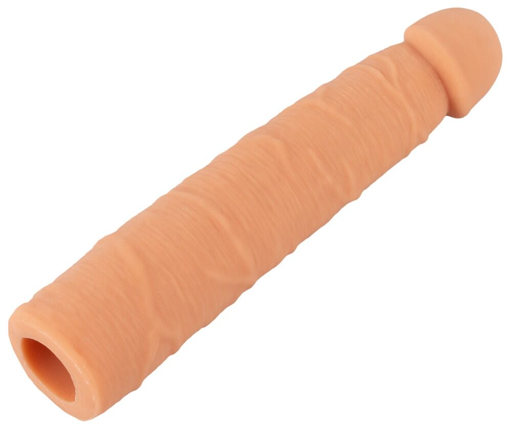 Détail du gland et des veines de la gaine d’extension de 7 cm