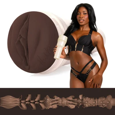 Fleshlight Girls Nicole Kitt Purrrrrfection, masturbateur officiel avec boîtier
