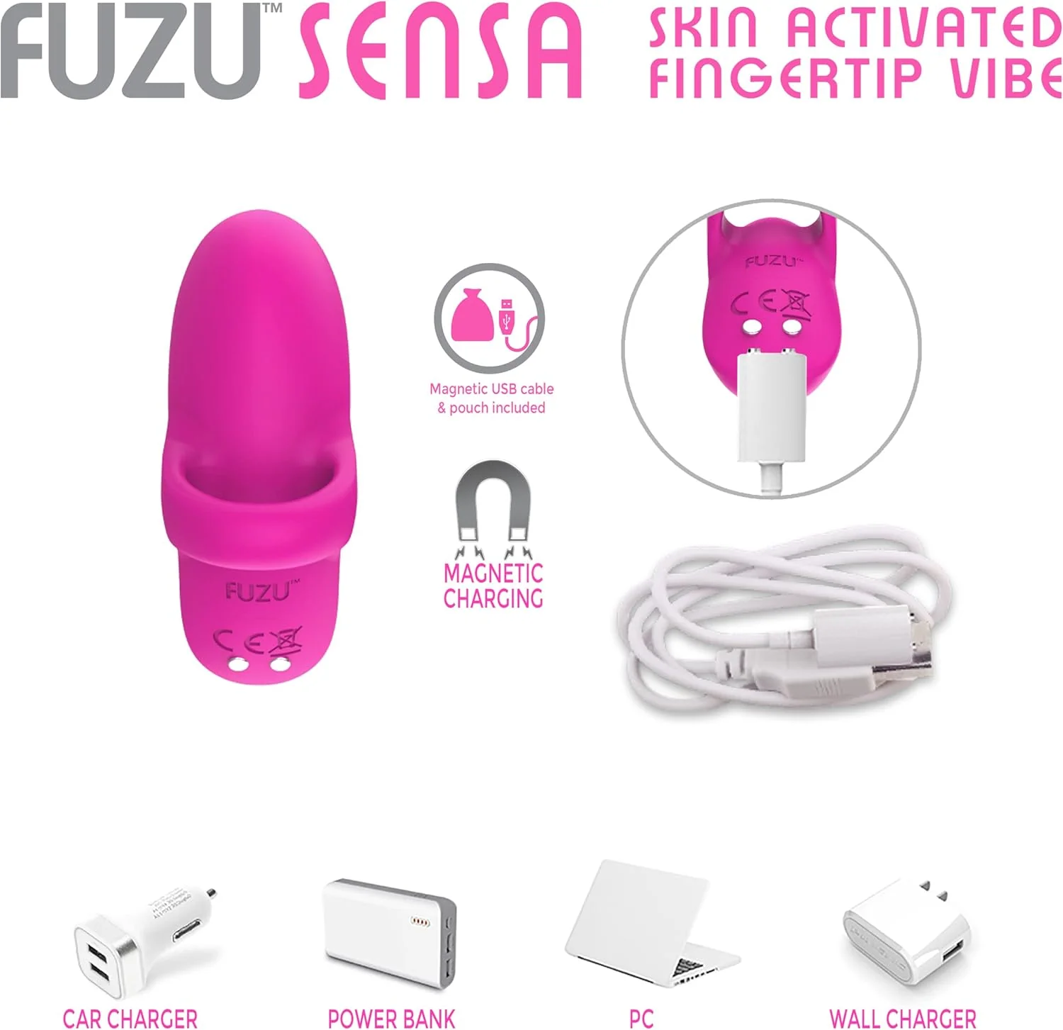 Fuzu Sensa – Massageur de Doigt Activé par la Peau – Deeva – Image 2