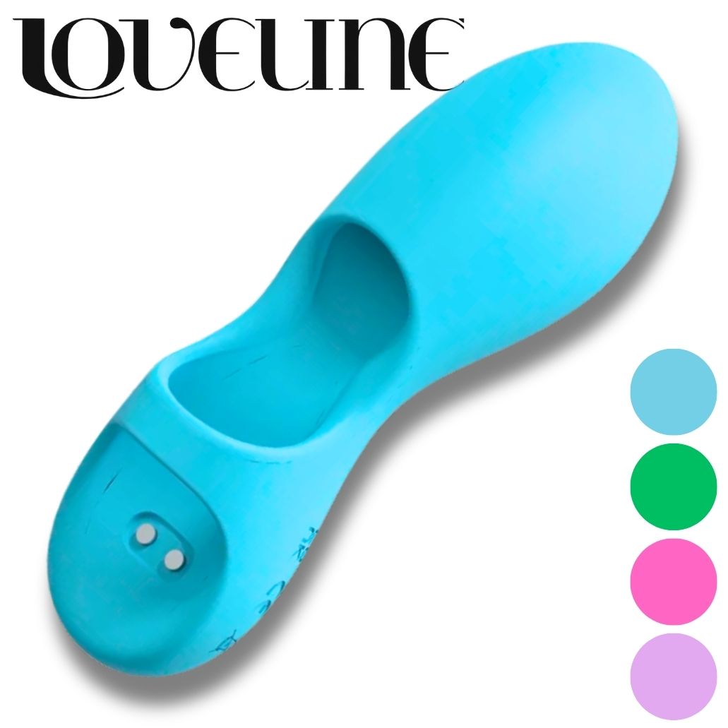 Vibrateur de doigt rechargeable Joy de Loveline
