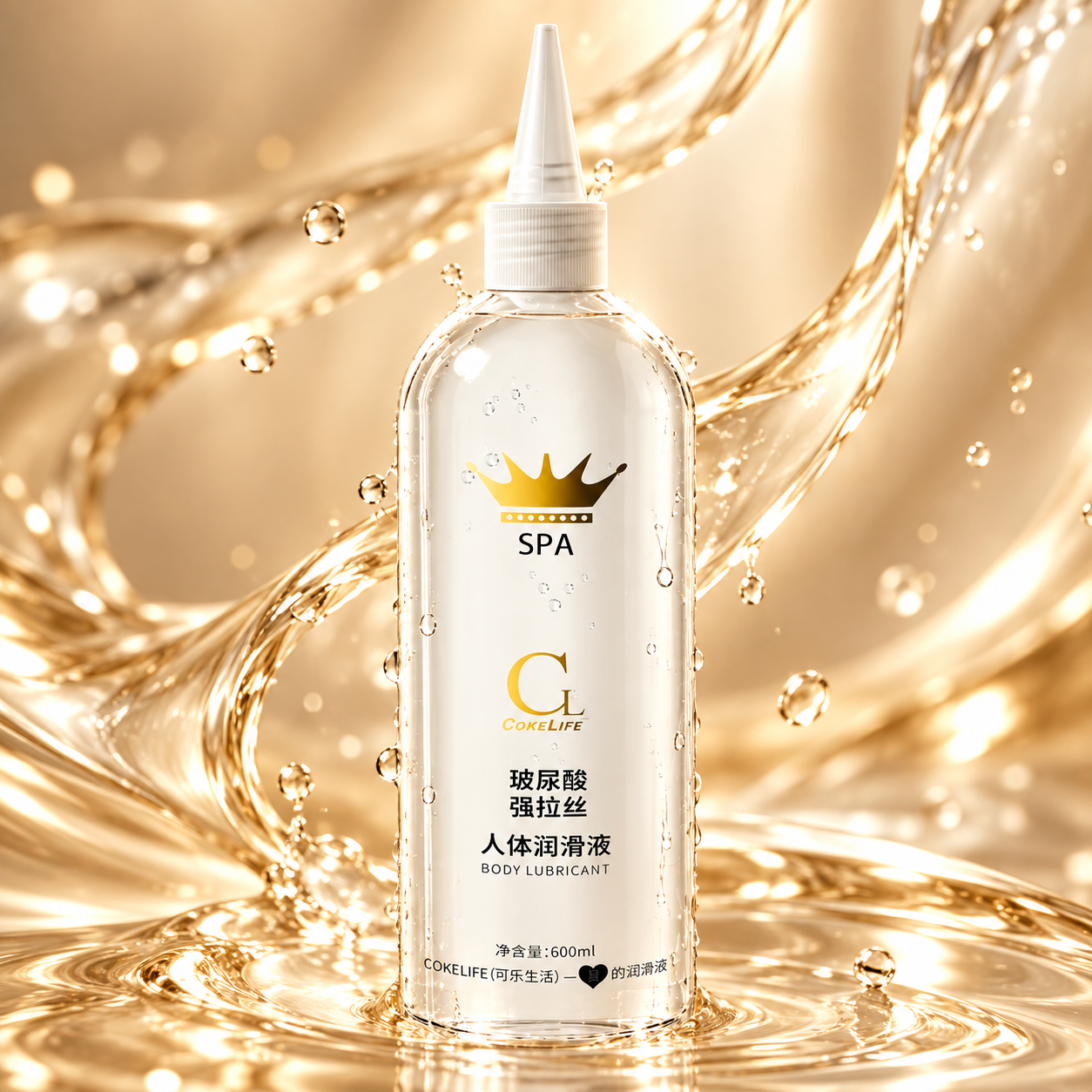 Bouteille de lubrifiant externe COKELIFE 600 ml