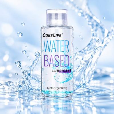 Flacon de lubrifiant à base d'eau COKELIFE 200 ml facile à rincer