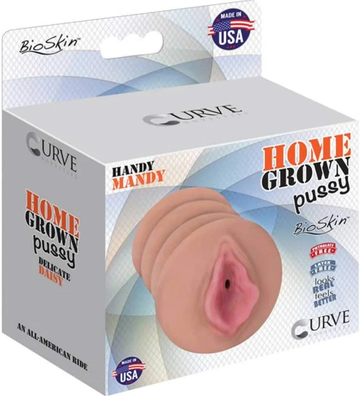 Masturbateur vagin à nodules – Handy Mandy Home Grown de Curve Toys – Image 2