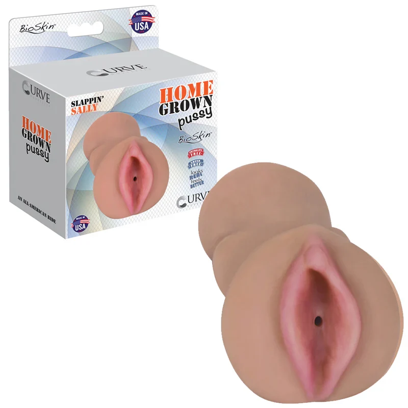 Masturbateur vagin à triple nervures – Slappin Sally de Curve Toys – Image 2