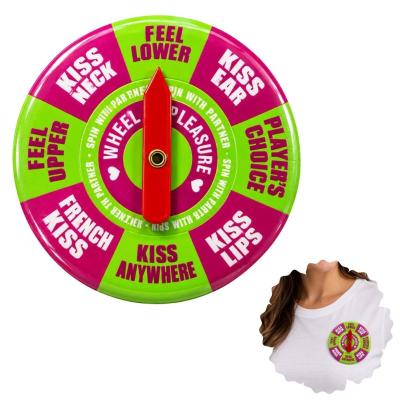 Roue du Plaisir à Épingler – Jeu Coquin pour Couple