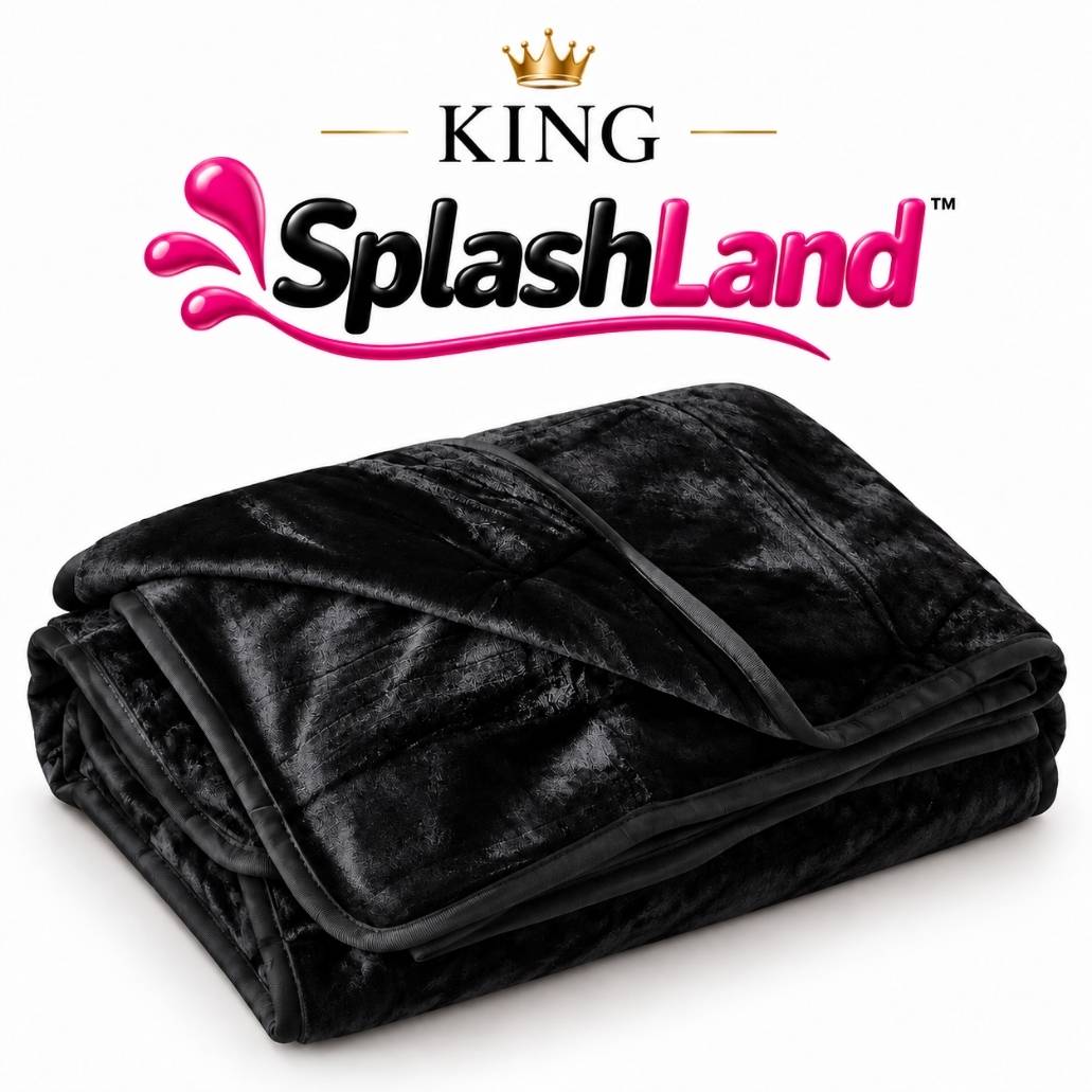 Couverture imperméable noire SplashLand King 80 × 90 po