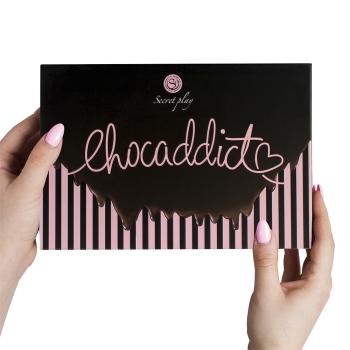 Si vous aimez le Chocolat et les jeux coquins, Chocaddict de Secret Play est fait pour vous !