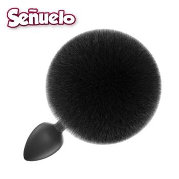 Petite plug anale avec queue de lapin Senuelo